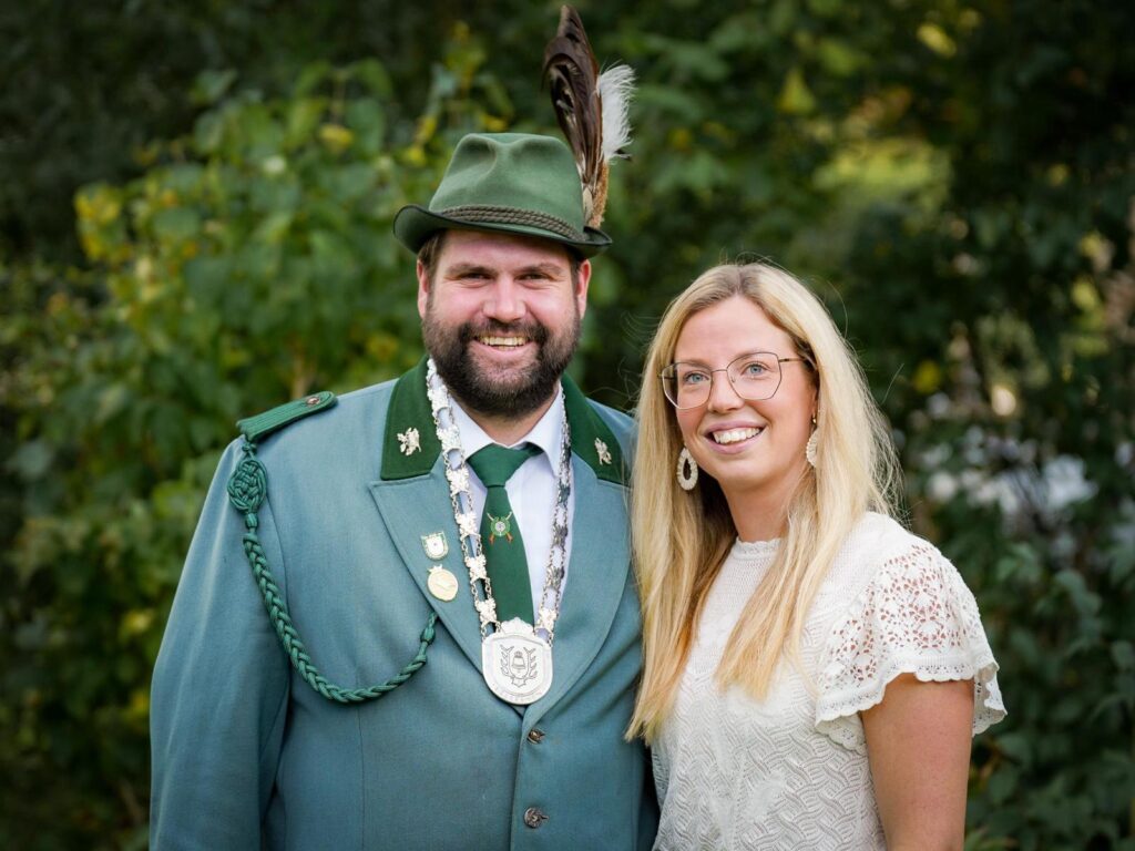 Königspaare Marie und Malte Benning